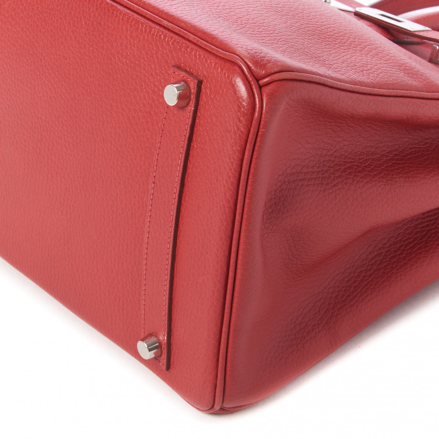 Hermes Ardennes Birkin 35 Rouge Vif 7 of 29