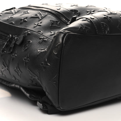 Louis Vuitton Monogram Seal Armand Backpack Black 8 of 10