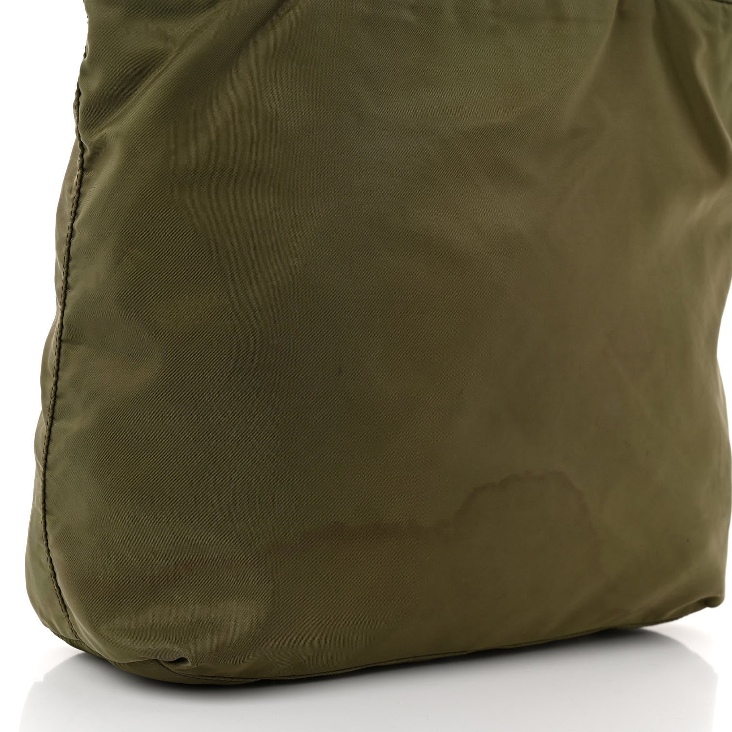 Prada Tessuto Nylon Tote Militare 10 of 10