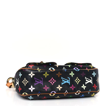 Louis Vuitton Monogram Multicolor Lodge PM Black 4 of 9