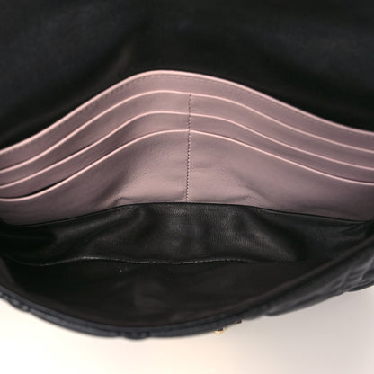 Christian Dior Lambskin Cannage Miss Dior Promenade Pouch Black 5 of 9