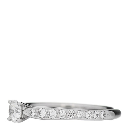 Tiffany Platinum Diamond .19ct Round Brilliant Harmony Engagement Ring 49 4.75 3 of 6