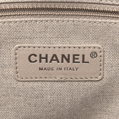 Chanel Mixed Fibers Small Deauville Tote Beige 6 of 11