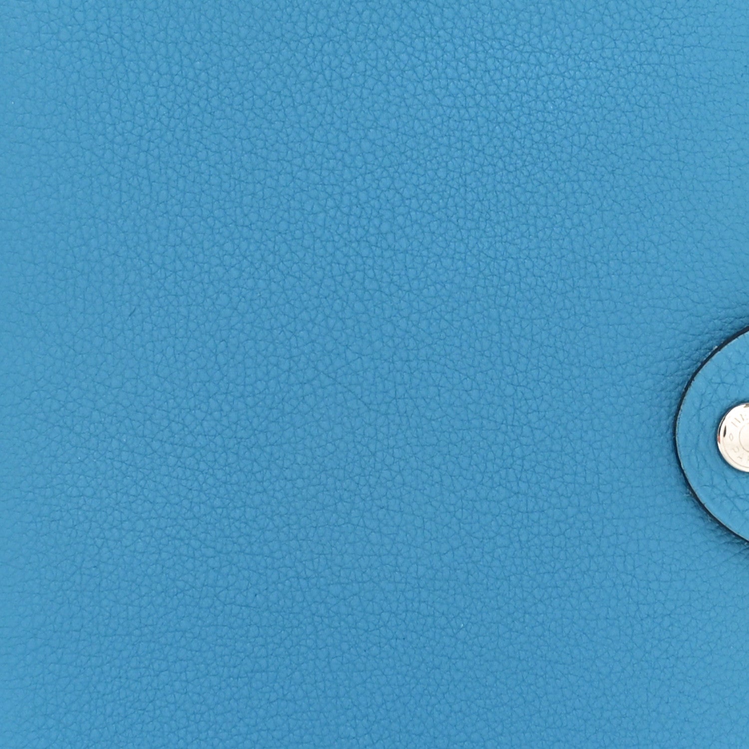 Hermes Togo Ulysse PM Notebook Cover Blue Jean 7 of 8