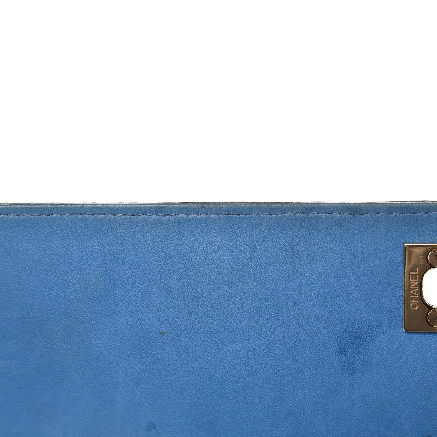 Alligator Jumbo Kelly Flap Blue