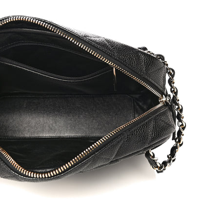 Chanel Caviar Quilted Camera Case Black 4 of 11