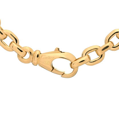Cartier 18K Yellow Gold Meplat Link Chain Bracelet 3 of 3