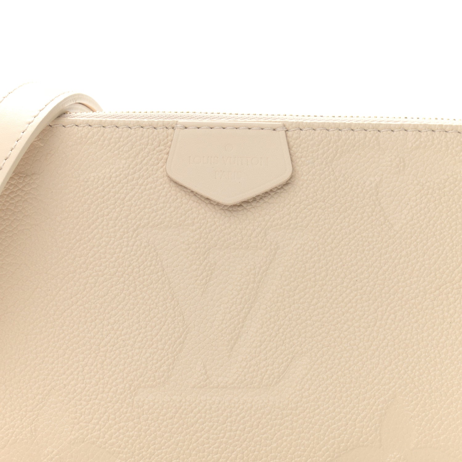 Louis Vuitton Empreinte Monogram Giant Multi Pochette Accessories Mini Pochette Cream 4 of 9