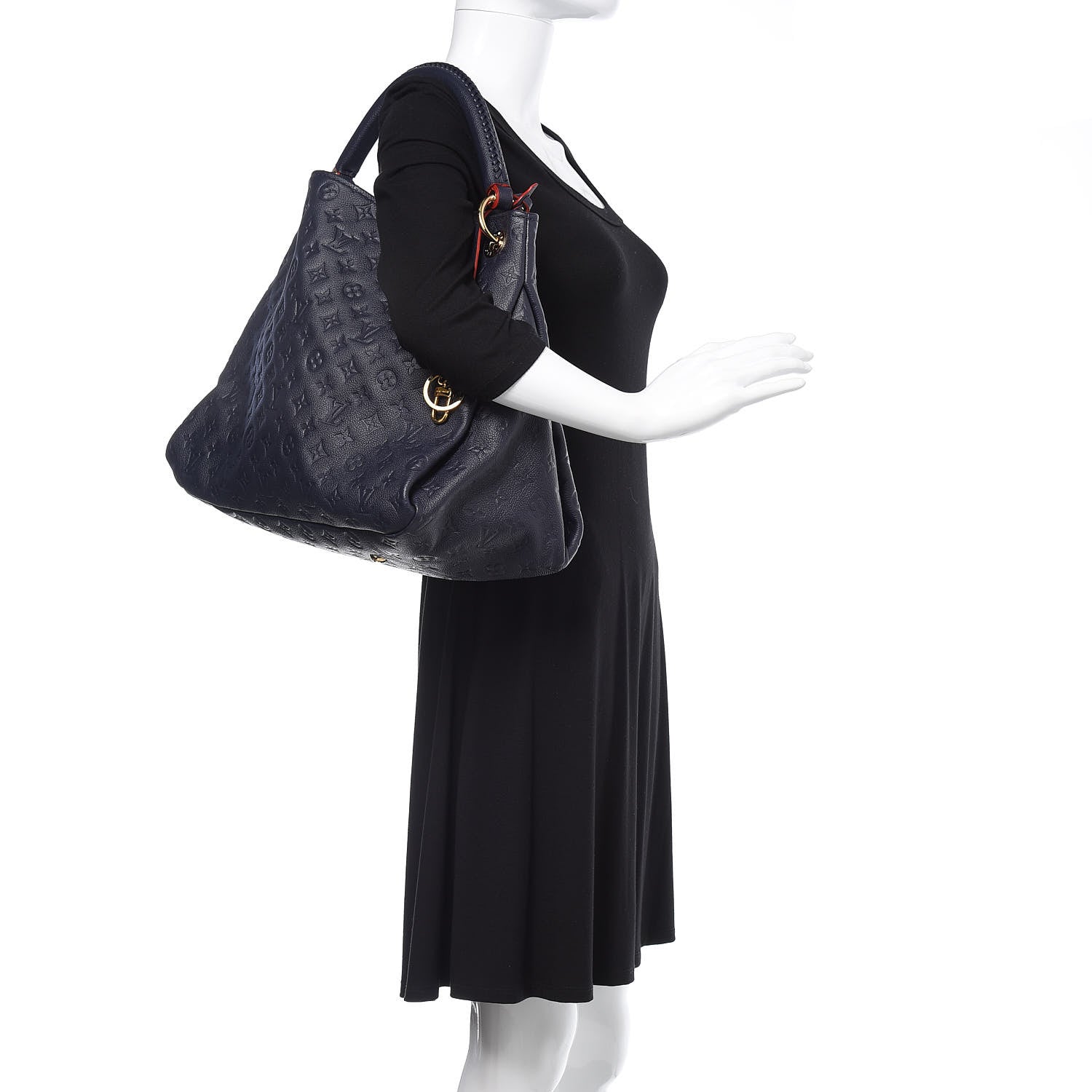 Louis Vuitton Empreinte Artsy MM Marine Rouge 2 of 10