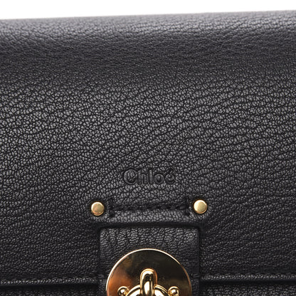Chloe Grained Calfskin Large Tess Bag Black 10 of 11