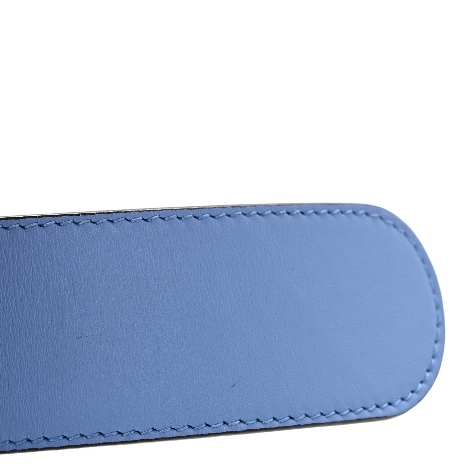 Gucci Calfskin Double G 40mm Belt 90 36 Clear Sky Blue 8 of 8