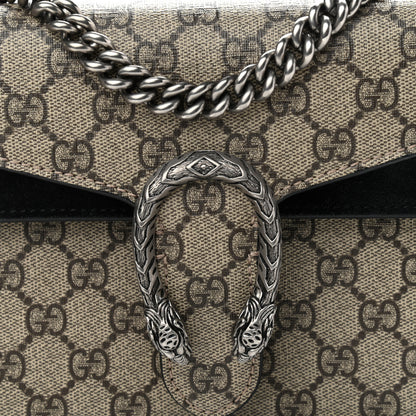 Gucci GG Supreme Monogram Mini Dionysus Shoulder Bag Black 8 of 11