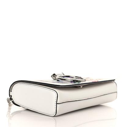Christian Louboutin Calfskin Love RubyLou Clutch White 3 of 8
