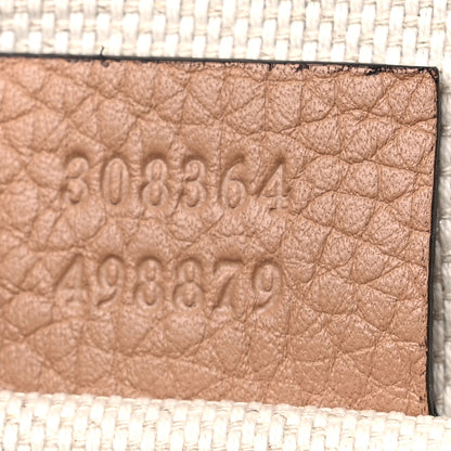 Gucci Pebbled Calfskin Small Soho Disco Bag Camelia 6 of 8