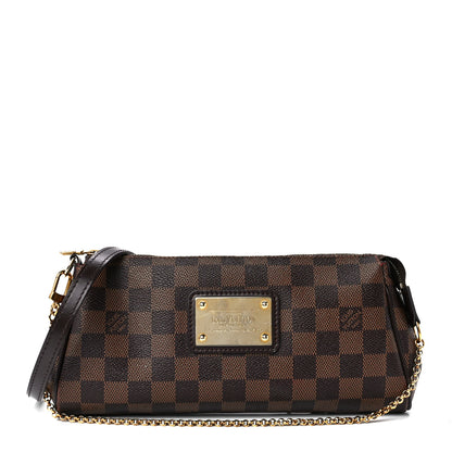 Louis Vuitton Damier Ebene Eva Clutch 1 of 11