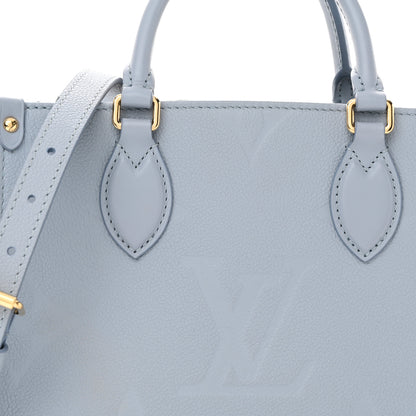 Louis Vuitton Empreinte Monogram Giant Onthego PM Blue Hour 7 of 10