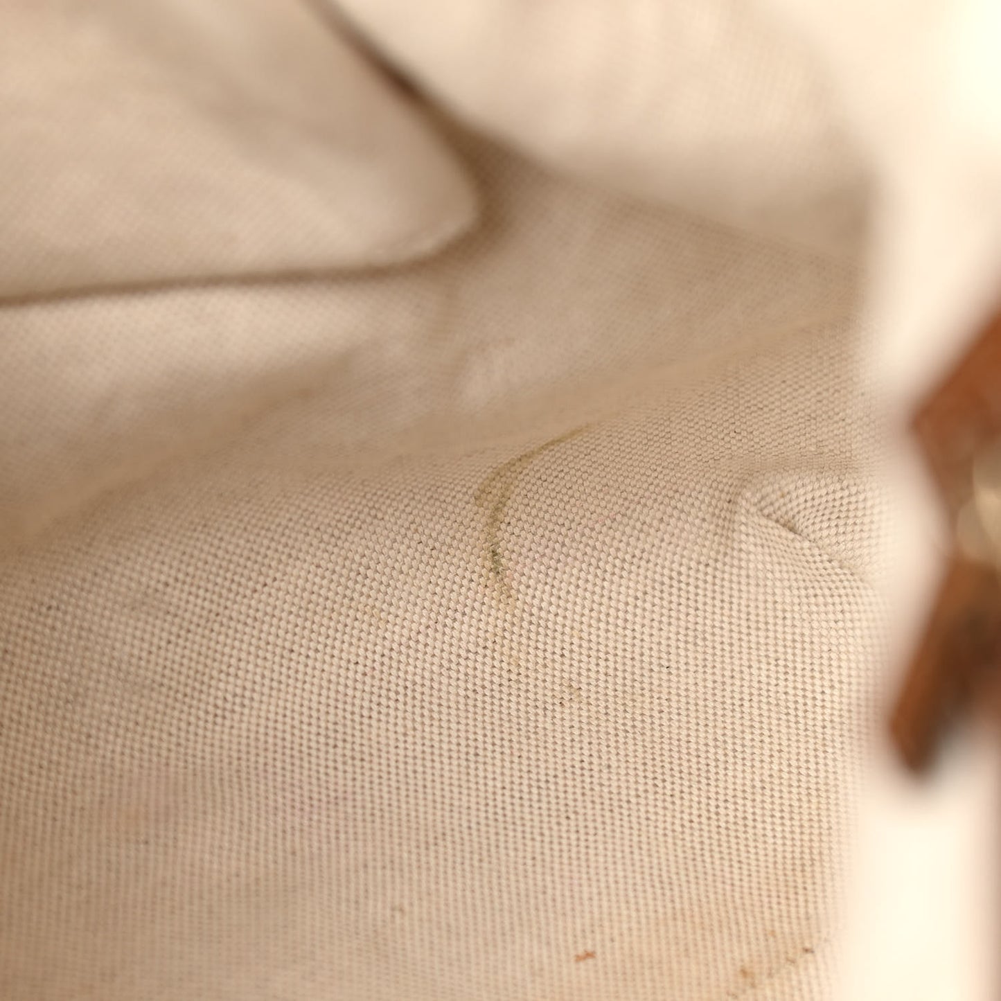 Monogram Large Bree Foldover Tote Beige Tabacco