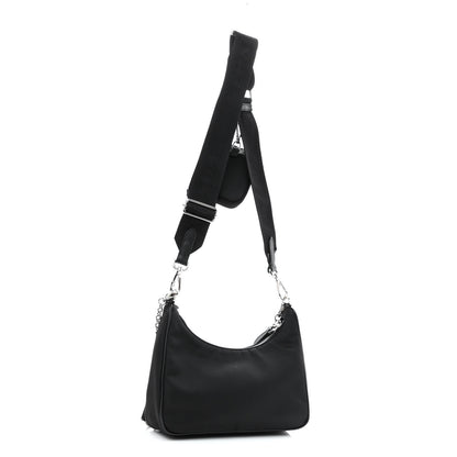 Prada Nylon Re-Edition 2005 Shoulder Bag Black 3 of 9