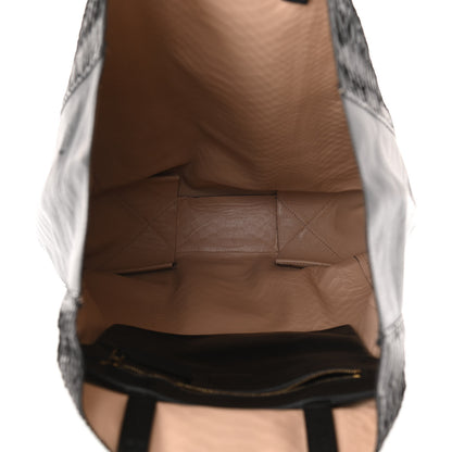 Celine Python Vertical Cabas Black 5 of 12