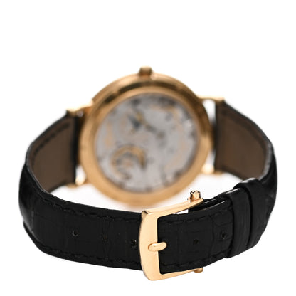 Breguet 18K Yellow Gold Alligator 35mm Classique Manual Winding Watch 5907BA/12/984 3 of 4