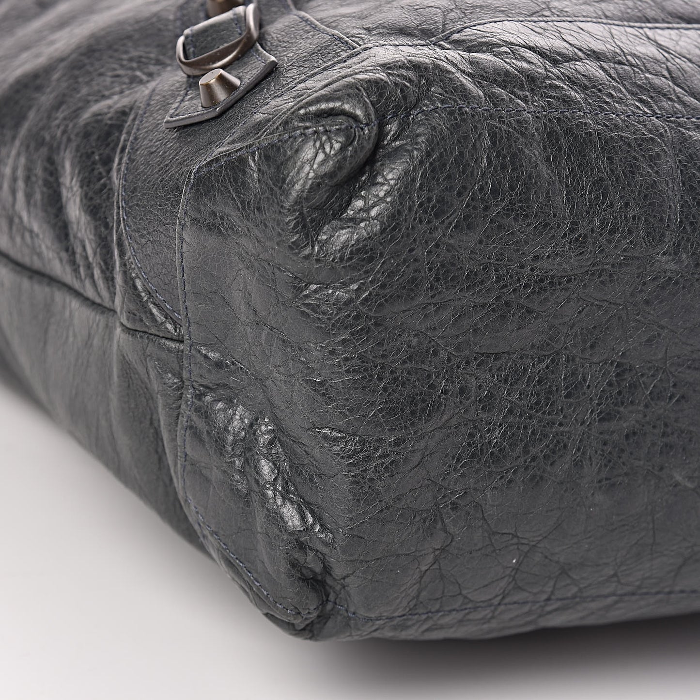 Agneau Classic Hardware Day Hobo Anthracite