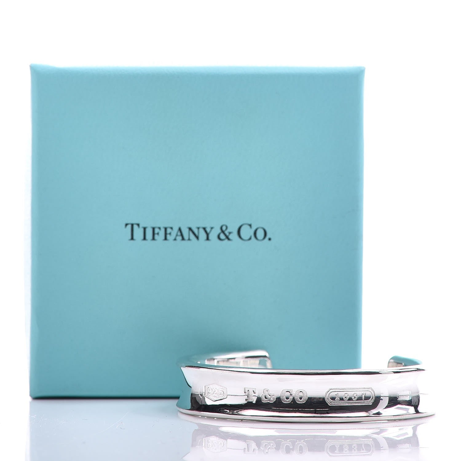 Tiffany Sterling Silver 1837 Cuff Bracelet 5 of 5