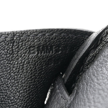 Hermes Togo Birkin 25 Black 7 of 11