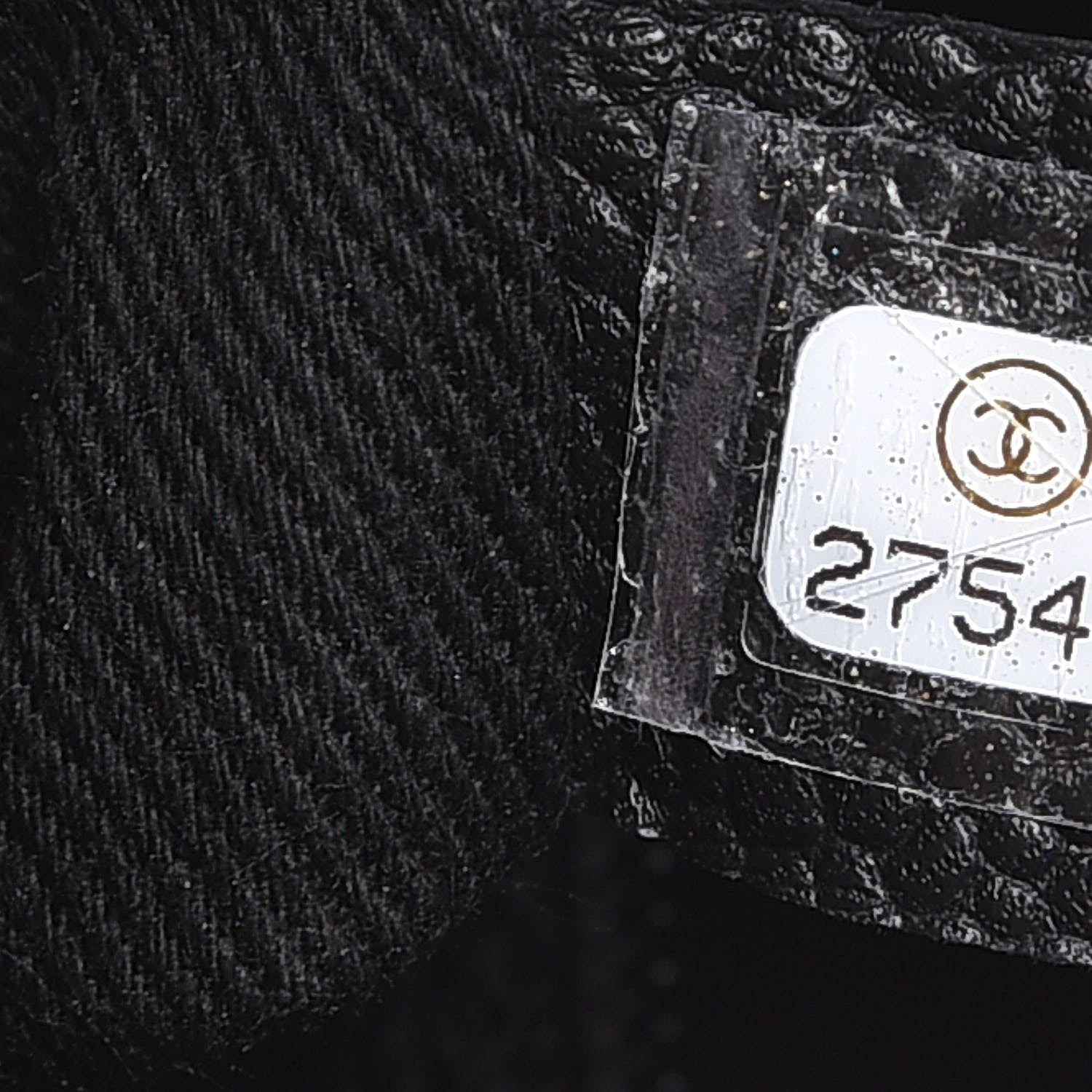 Chanel Grained Calfskin Stitched Small Drawstring Bag Black 6 of 8
