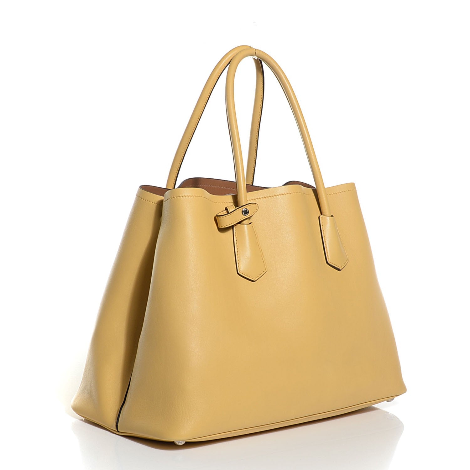 Prada Soft Calf Double Bag Ginestra 3 of 10