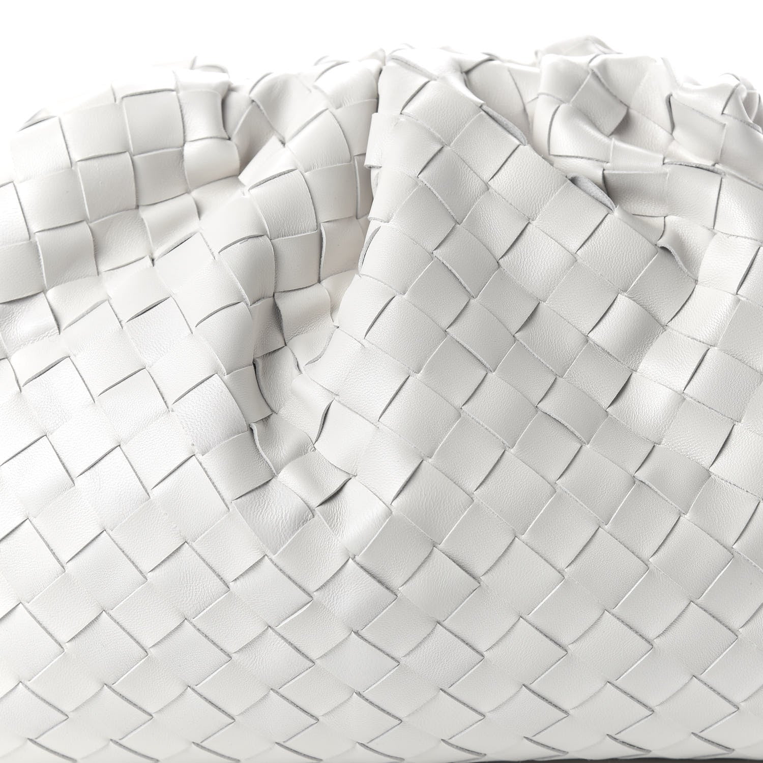 Bottega Veneta Nappa Maxi Intreccio The Pouch Oversized Clutch Plaster 9 of 9