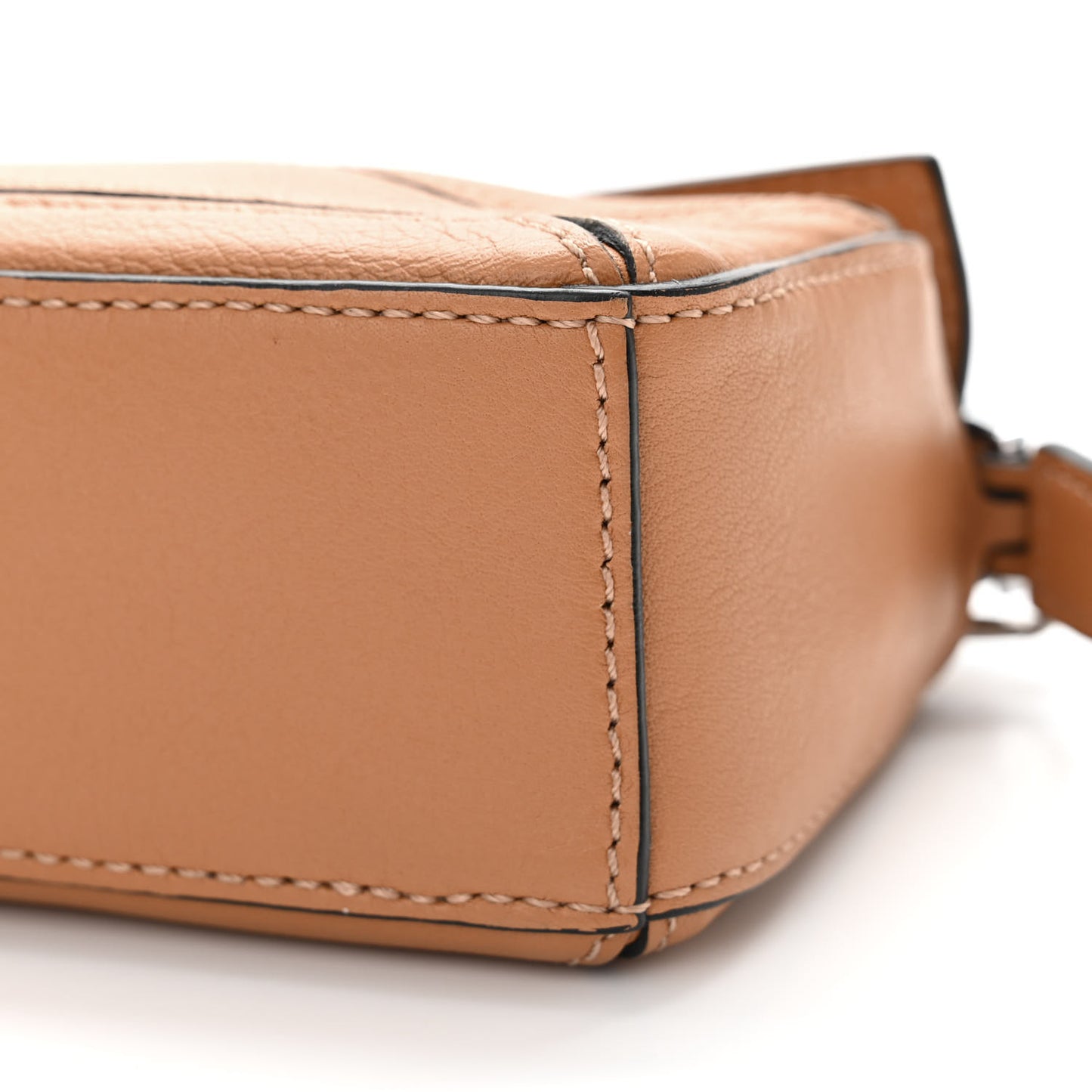 Calfskin Nano Puzzle Bag Tan