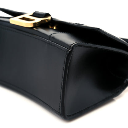 Balenciaga Shiny Box Calfskin Hourglass Top Handle Bag XS Black 11 of 11