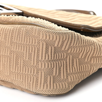 Fendi Technical Fabric FF Large Chain Baguette Sand 8 of 15