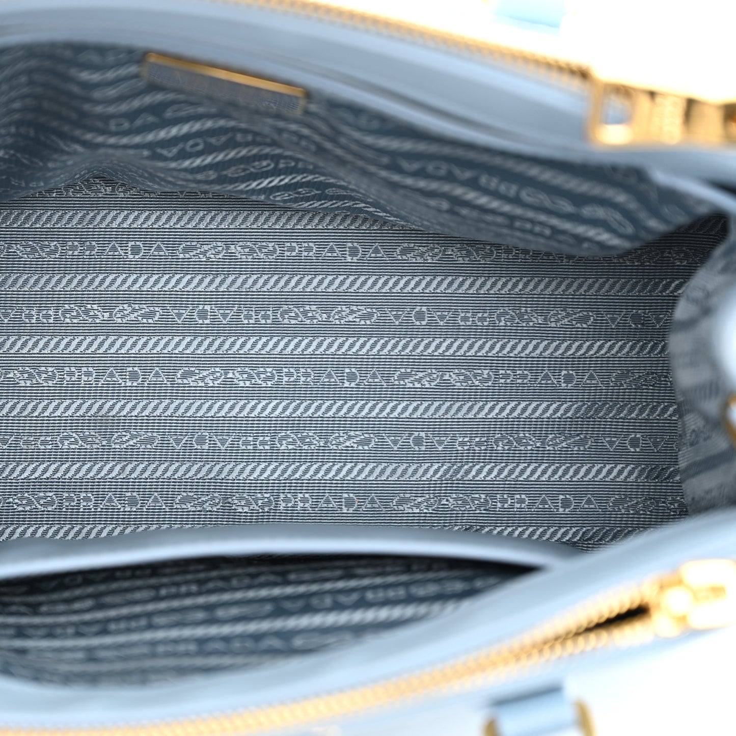 Saffiano Small Galleria Double Zip Tote Astrale