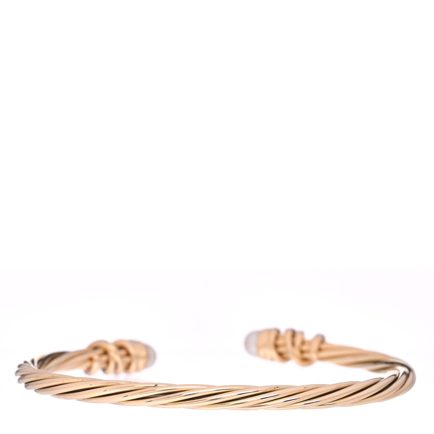 18K Yellow Gold Diamond Pearl Helena Cuff Bracelet