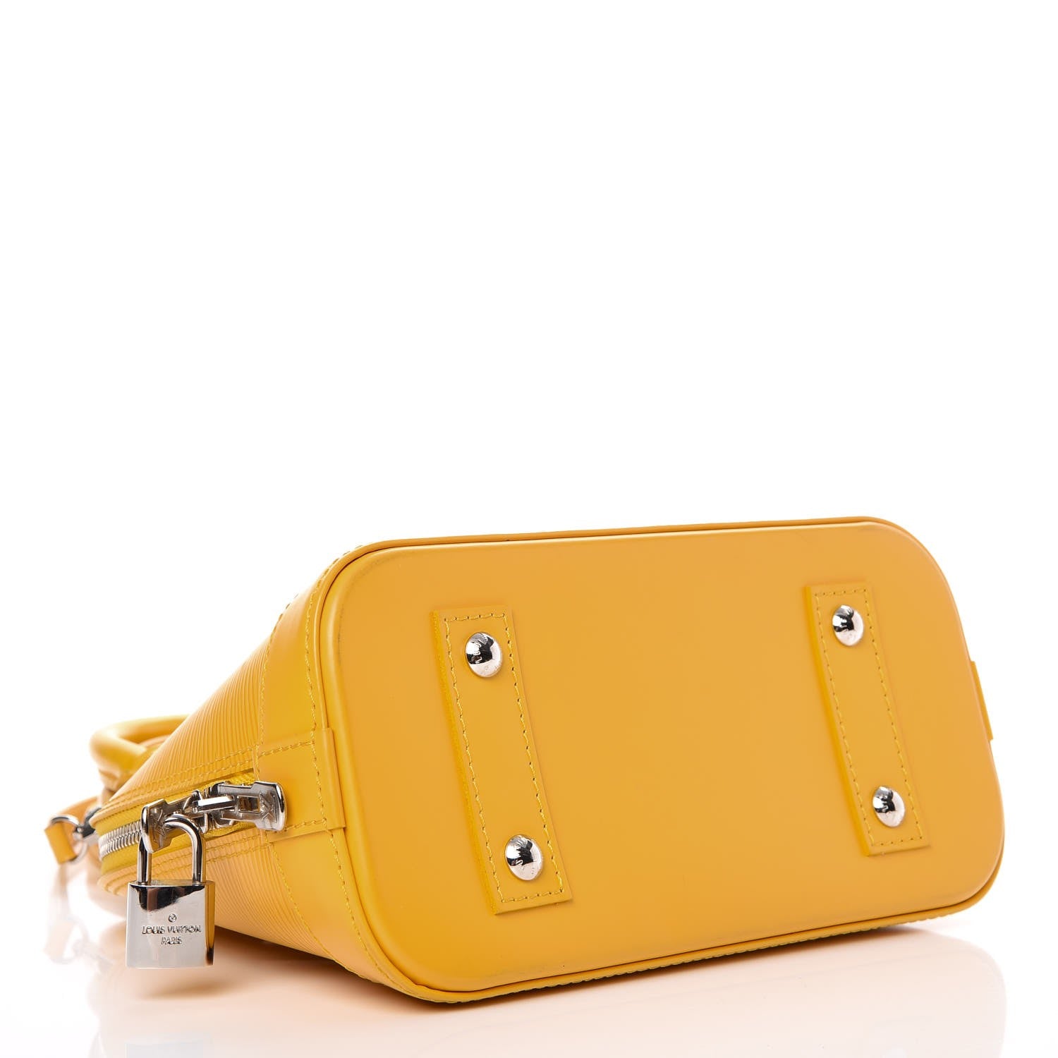 Louis Vuitton Epi Alma BB Citron 5 of 13