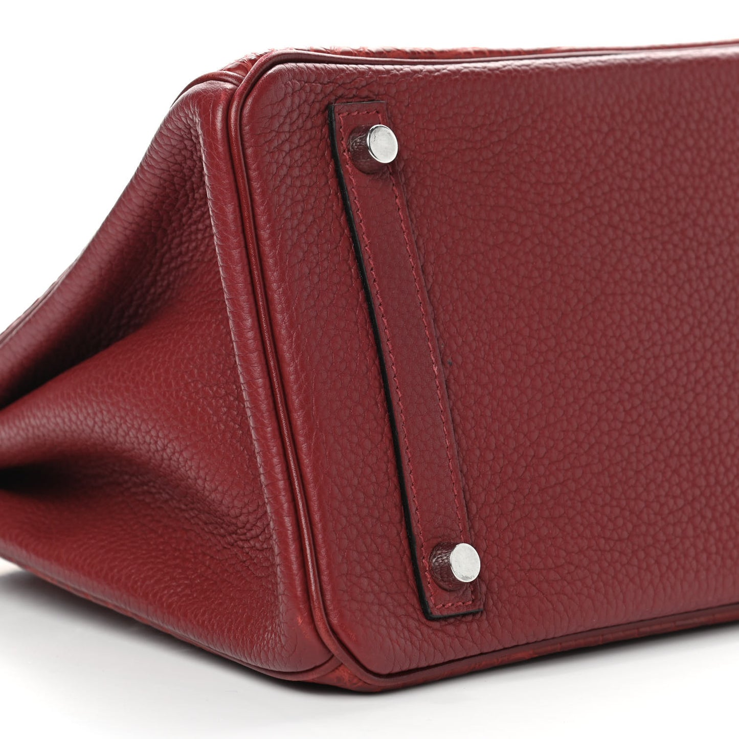 Matte Alligator Togo Box Birkin 30 Rouge H