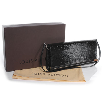 Louis Vuitton Electric Epi Sevigne Clutch Black 5 of 8
