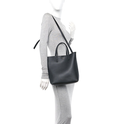 Saint Laurent Calfskin Toy Shopping Tote Black 3 of 11