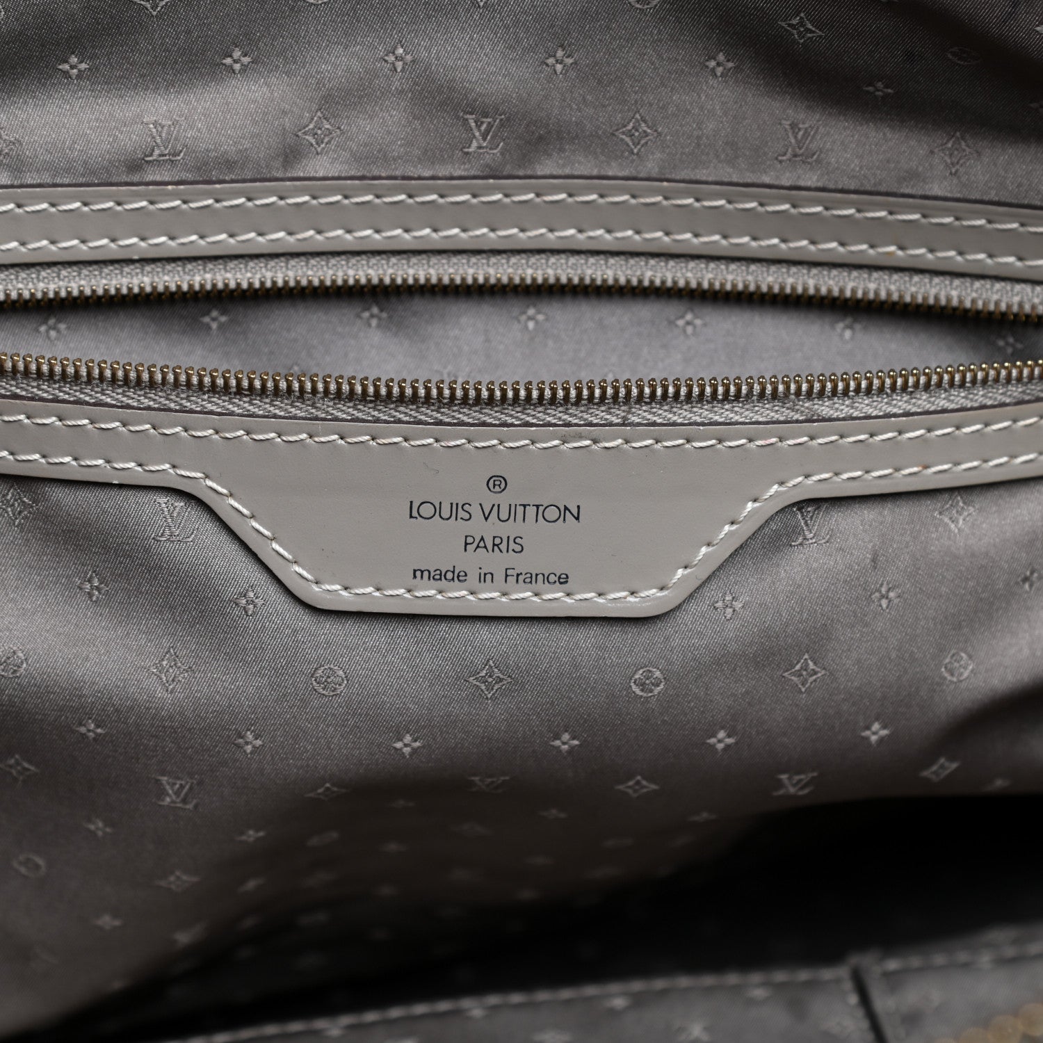 Louis Vuitton Suhali Lockit MM Greige 6 of 12