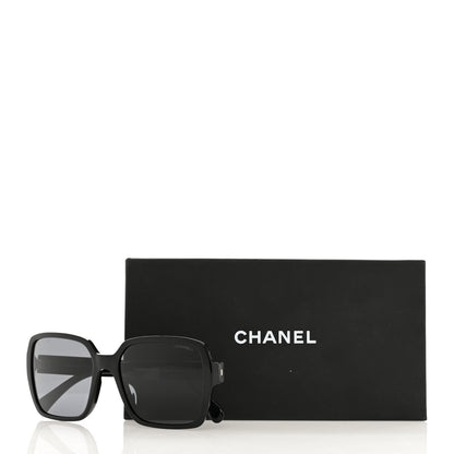 Chanel Acetate Square Sunglasses 5408-A Black 7 of 7