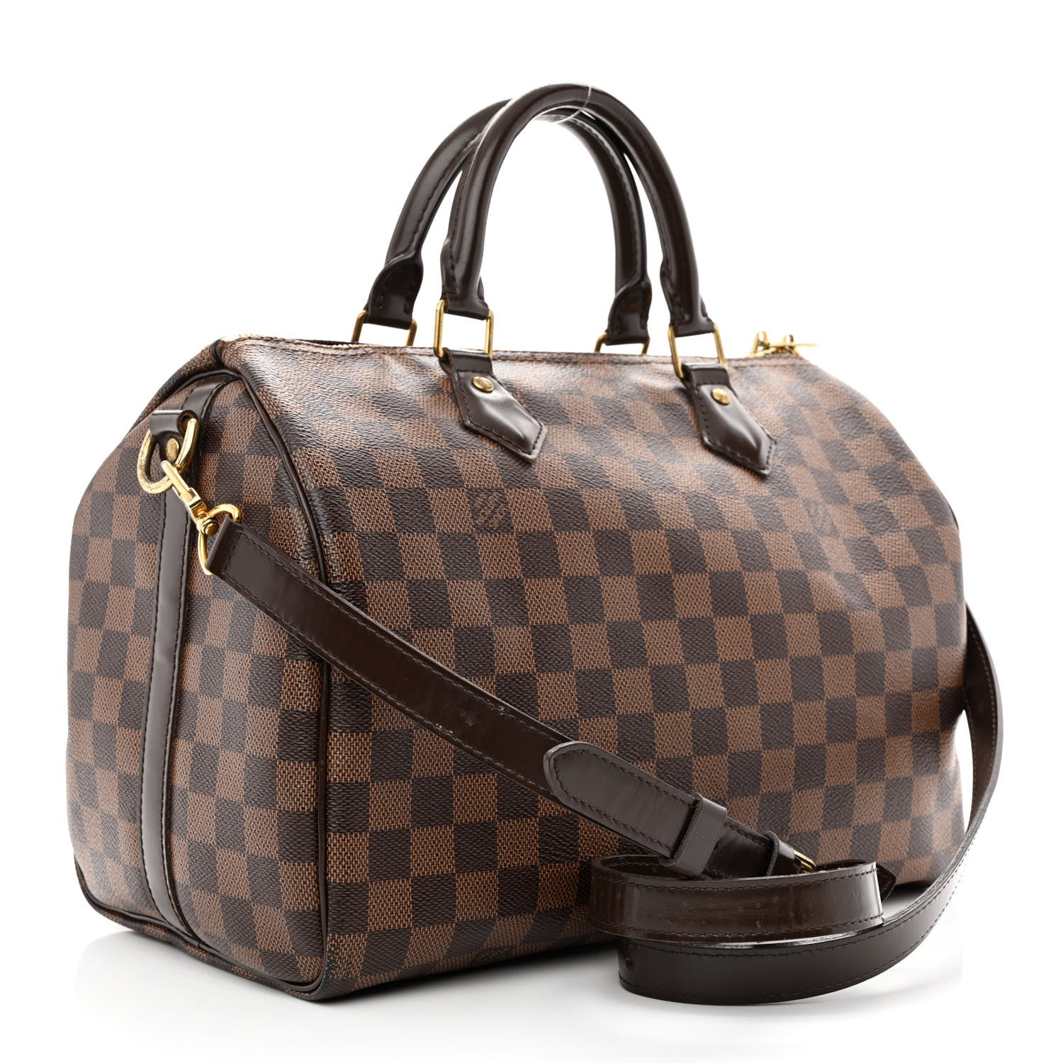 Louis Vuitton Damier Ebene Speedy Bandouliere 30 3 of 13