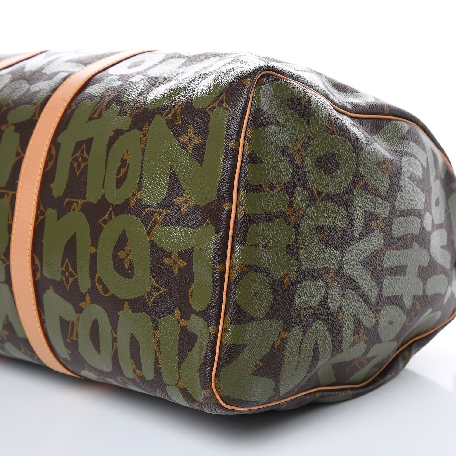 Louis Vuitton Graffiti Keepall 50 Kaki 8 of 12