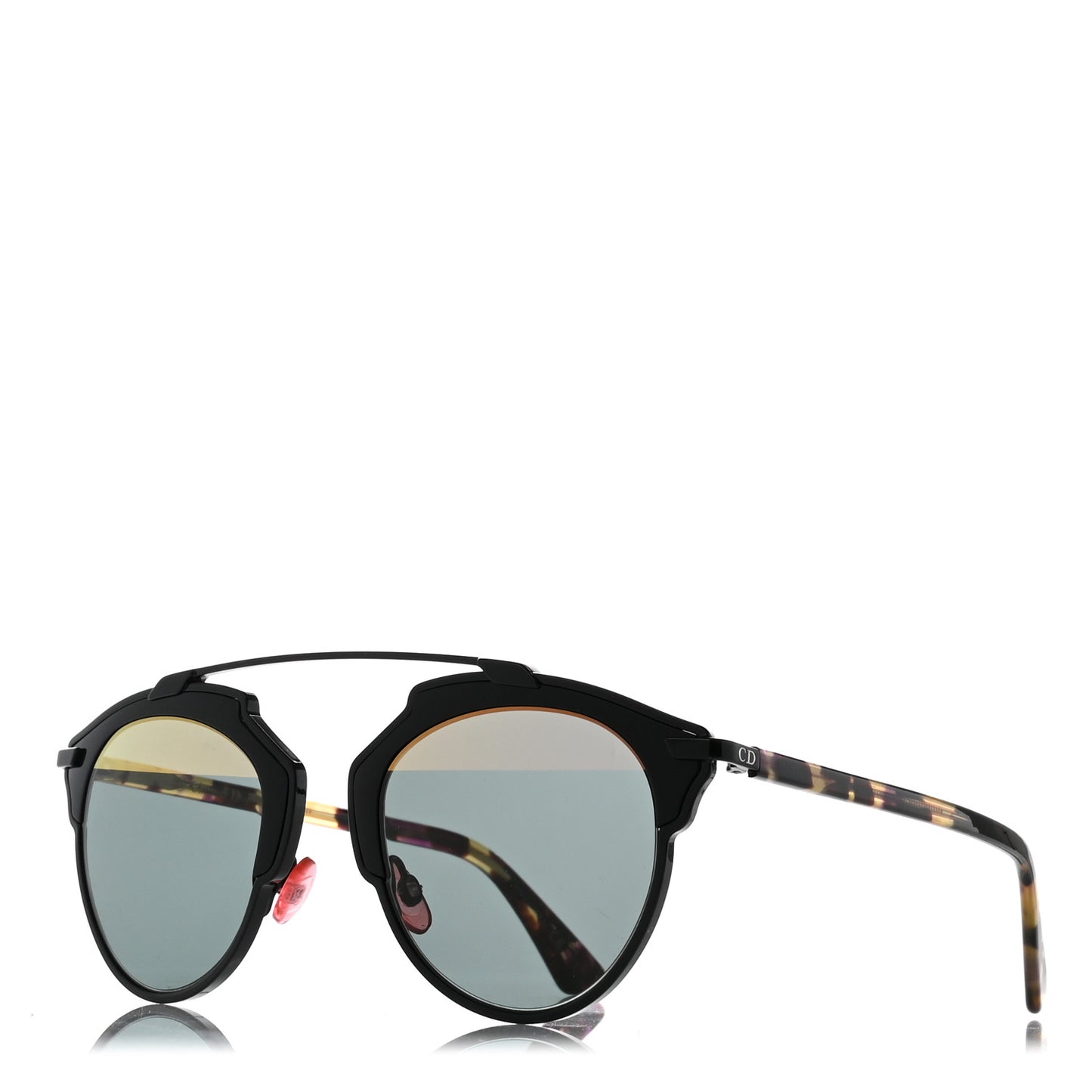 So Real Sunglasses Black Multicolor