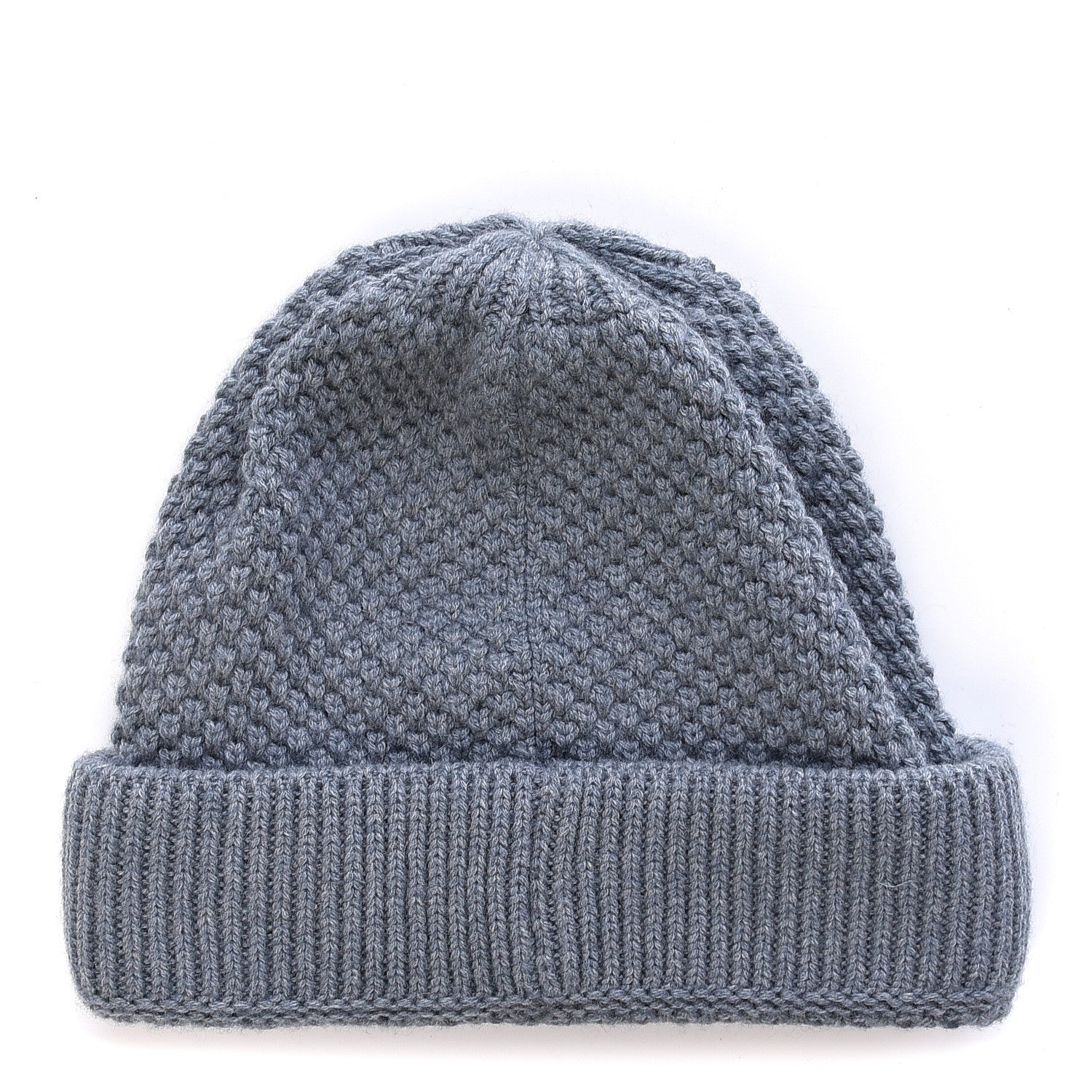 Chanel Cashmere CC Beanie Hat Grey 3 of 4