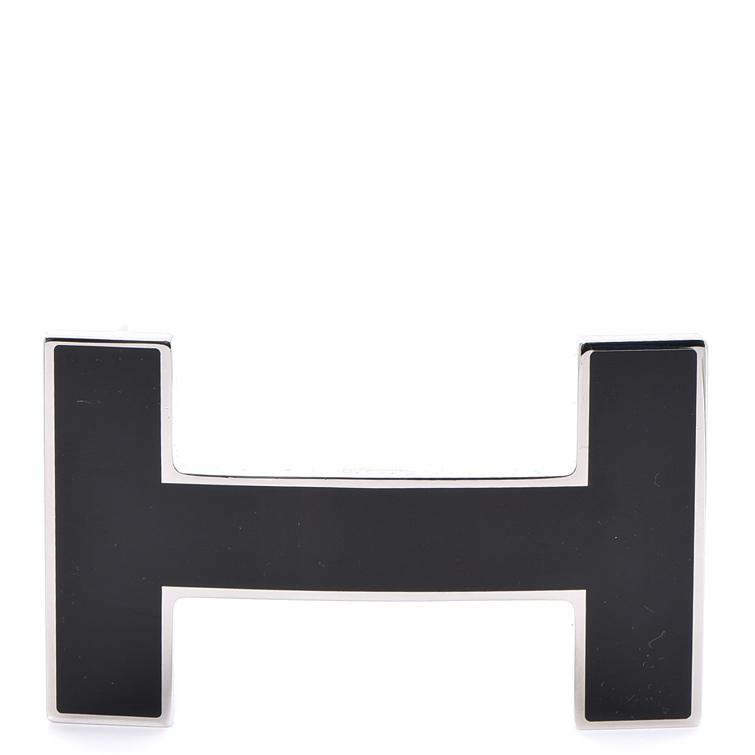 Hermes Quizz Enamel H Belt Buckle Black 1 of 6