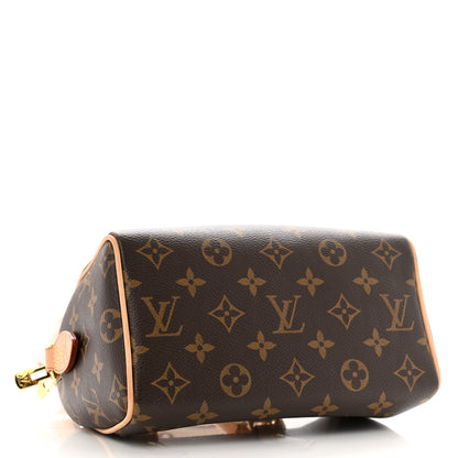 Louis Vuitton Monogram Speedy Bandouliere 20 Beige 4 of 13