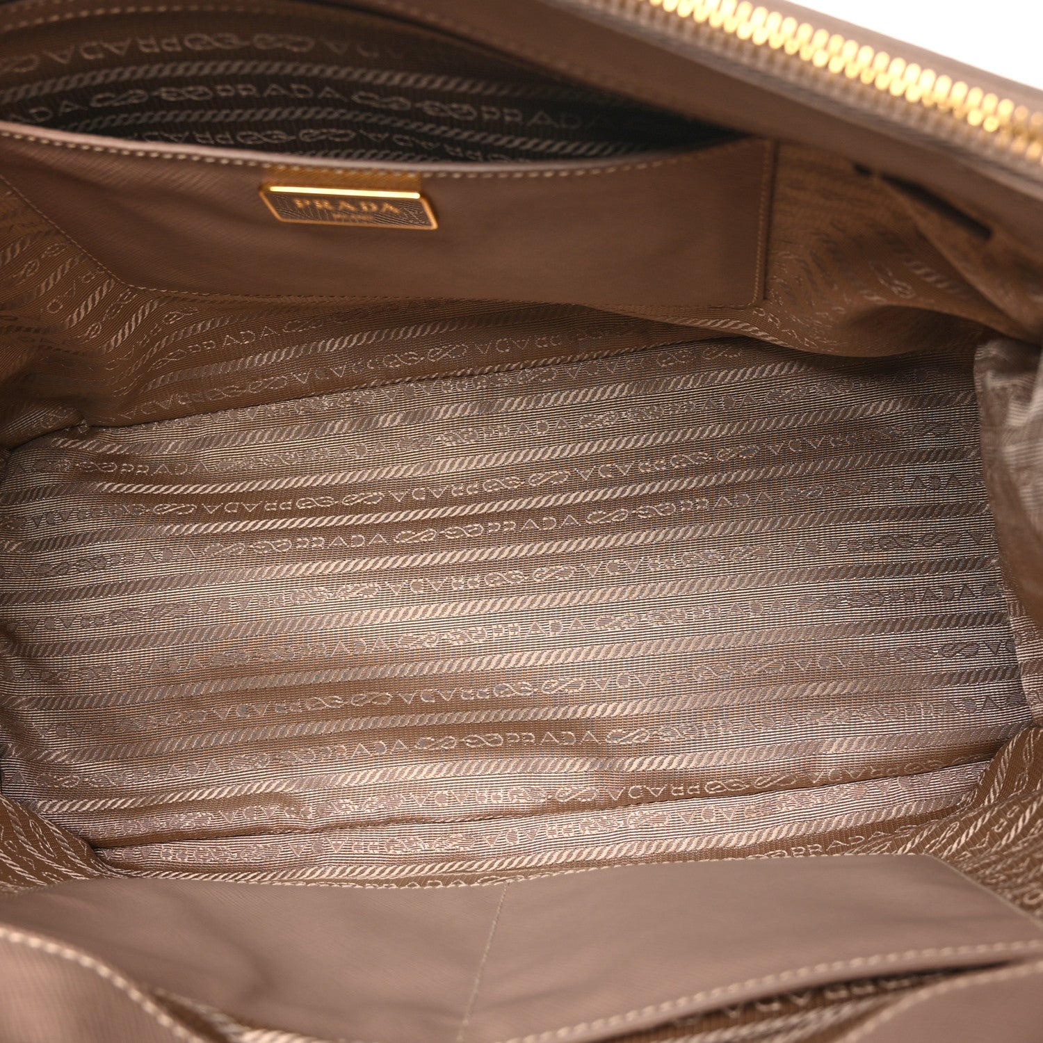 Prada Saffiano Lux Large Galleria Double Zip Tote Cammeo 5 of 9