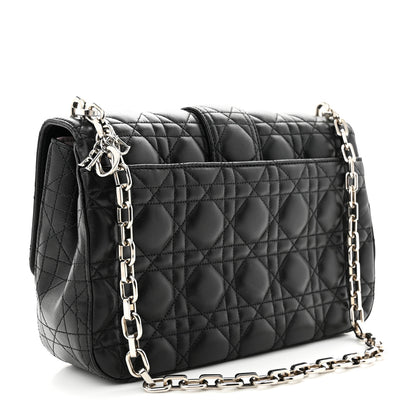 Christian Dior Lambskin Cannage Medium Miss Dior Flap Black 3 of 11