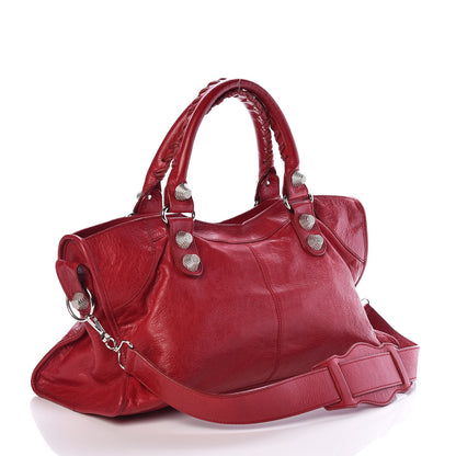 Balenciaga Agneau Giant 21 Silver Hardware Part Time Rubisse 4 of 13